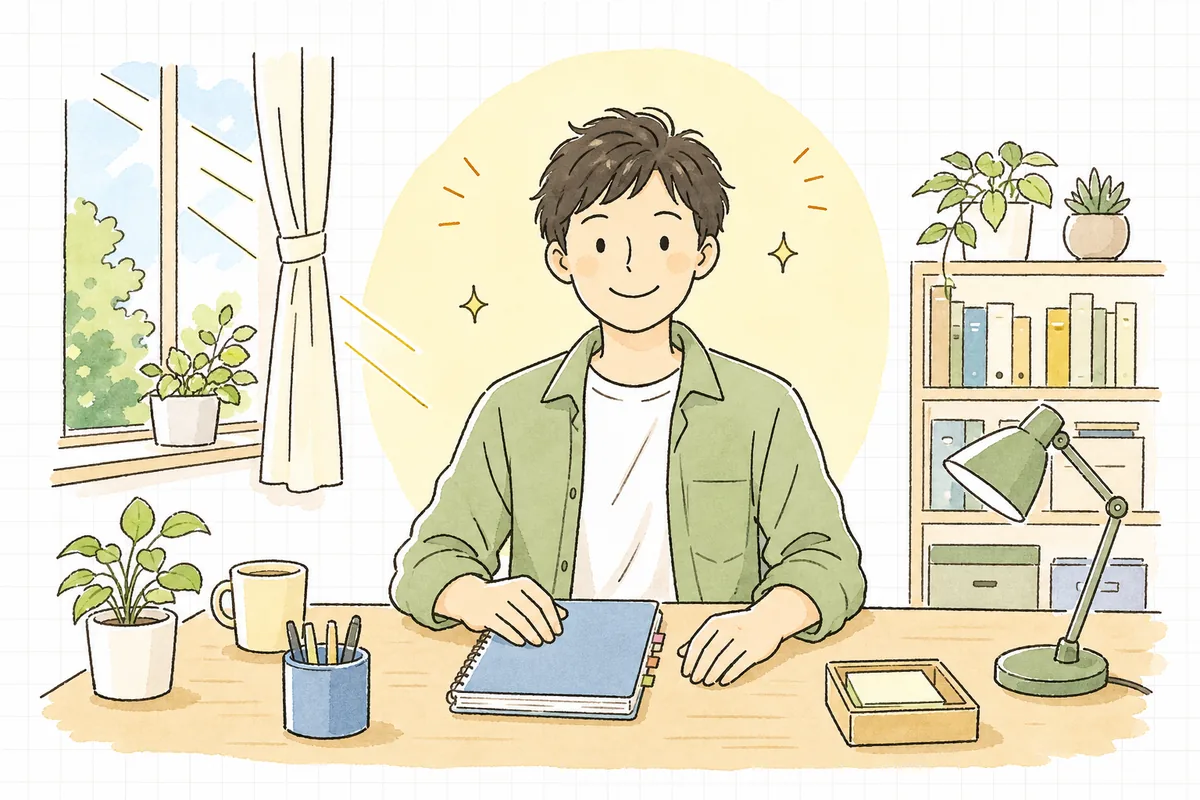 散らばっていた定期実行を1枚の表にまとめ終えて、見通しがよくなったことに安心している保守運用の担当者